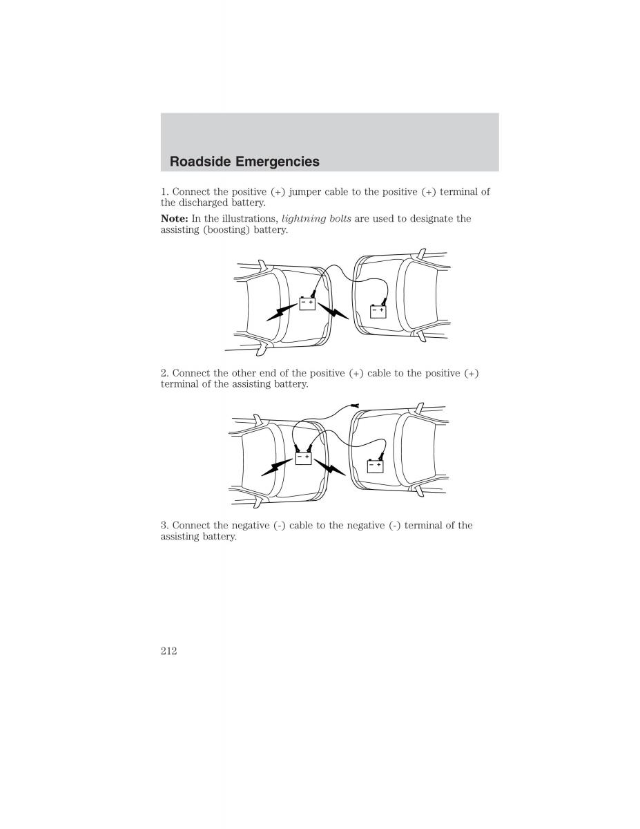 manual  Ford Ranger Mazda B Series owners manual / page 212