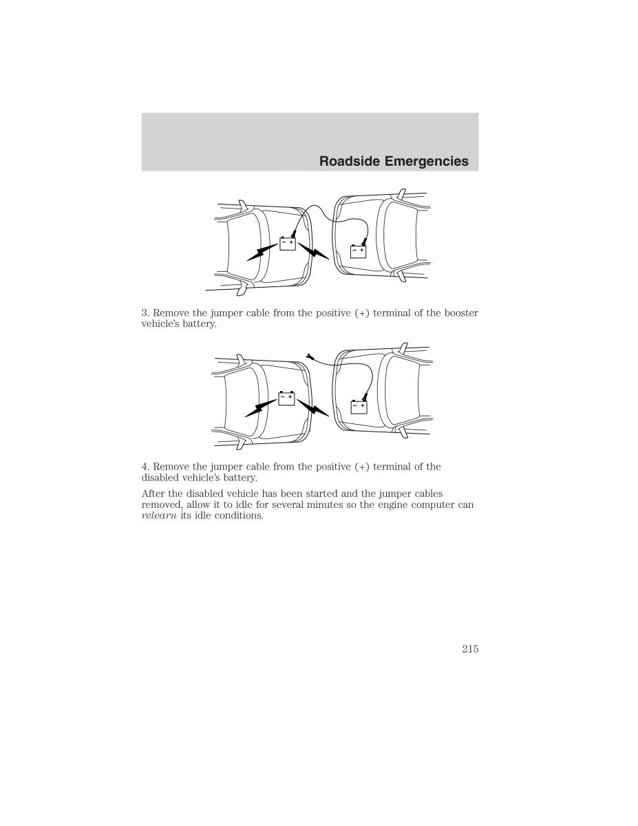 manual  Ford Ranger Mazda B Series owners manual / page 215