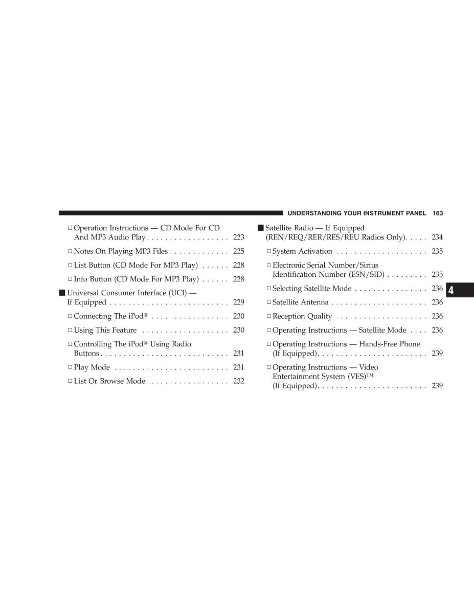 Jeep Patriot owners manual / page 165