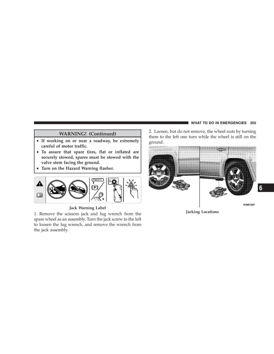 Jeep Patriot owners manual / page 357