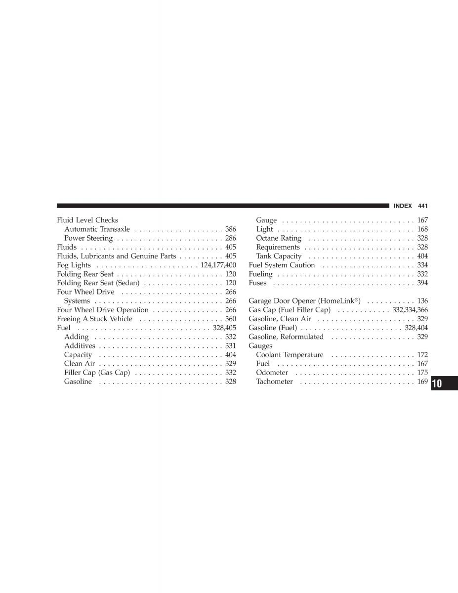 Jeep Patriot owners manual / page 443