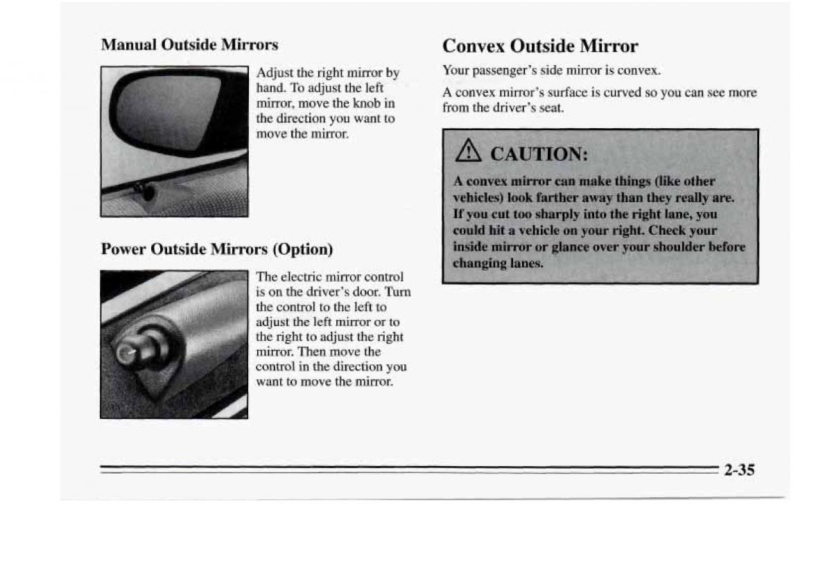 Chevrolet Monte Carlo V 5 owners manual / page 91