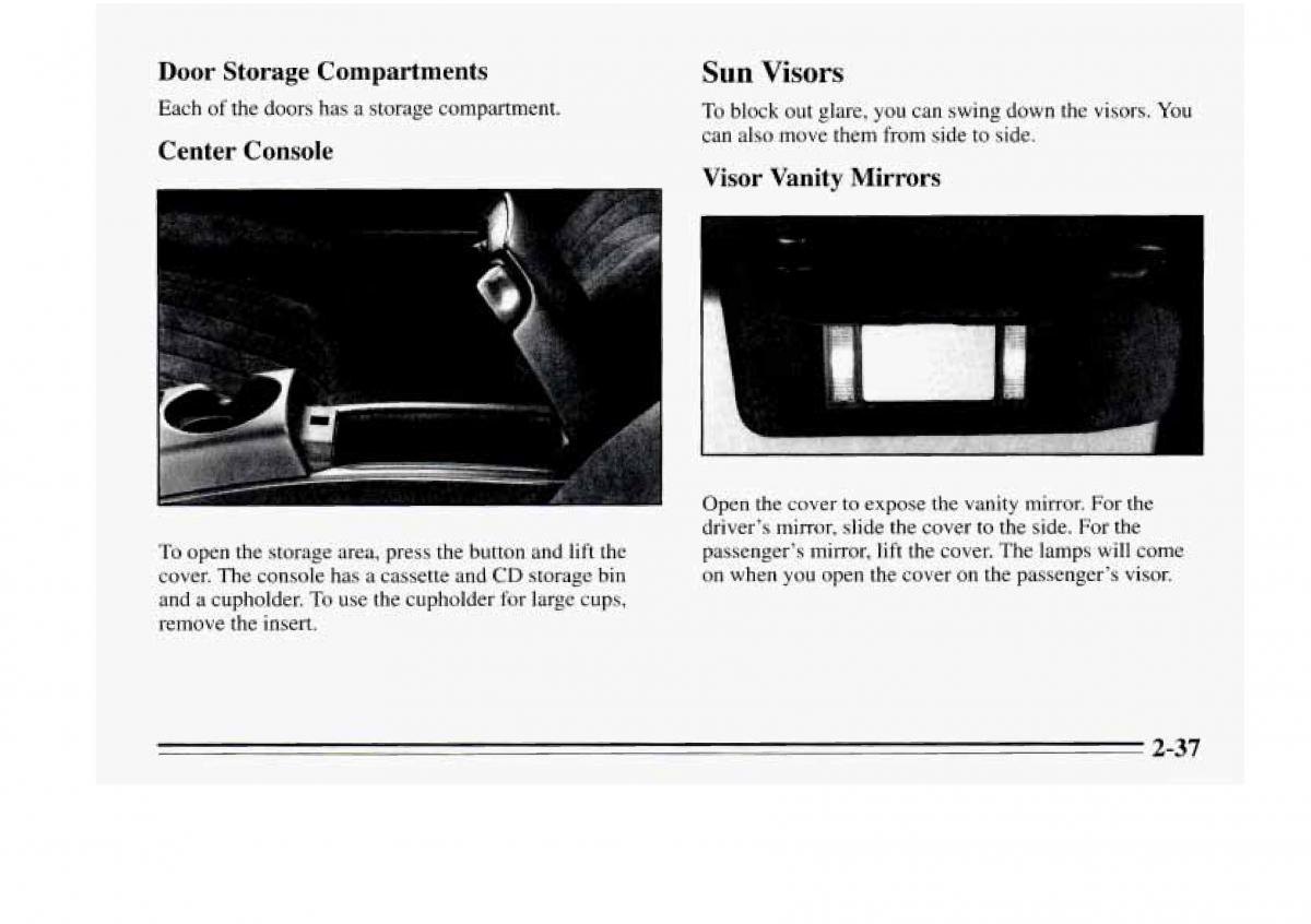 Chevrolet Monte Carlo V 5 owners manual / page 93