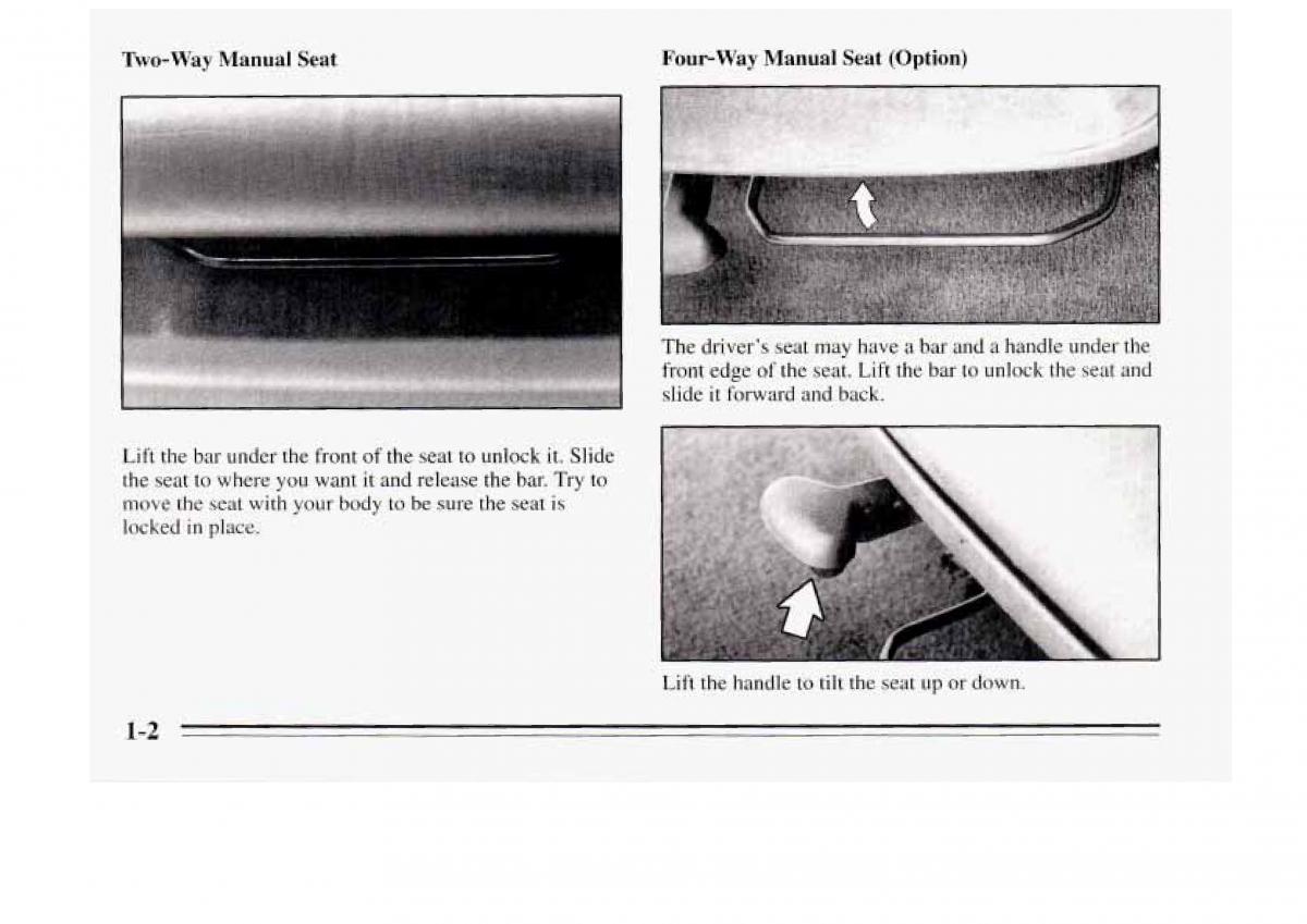 Chevrolet Monte Carlo V 5 owners manual / page 12