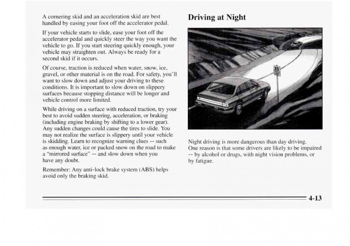 Chevrolet Monte Carlo V 5 owners manual / page 141