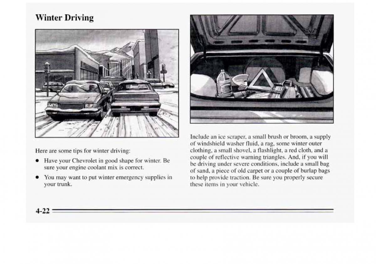 Chevrolet Monte Carlo V 5 owners manual / page 150