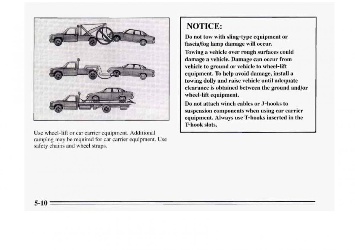 Chevrolet Monte Carlo V 5 owners manual / page 172