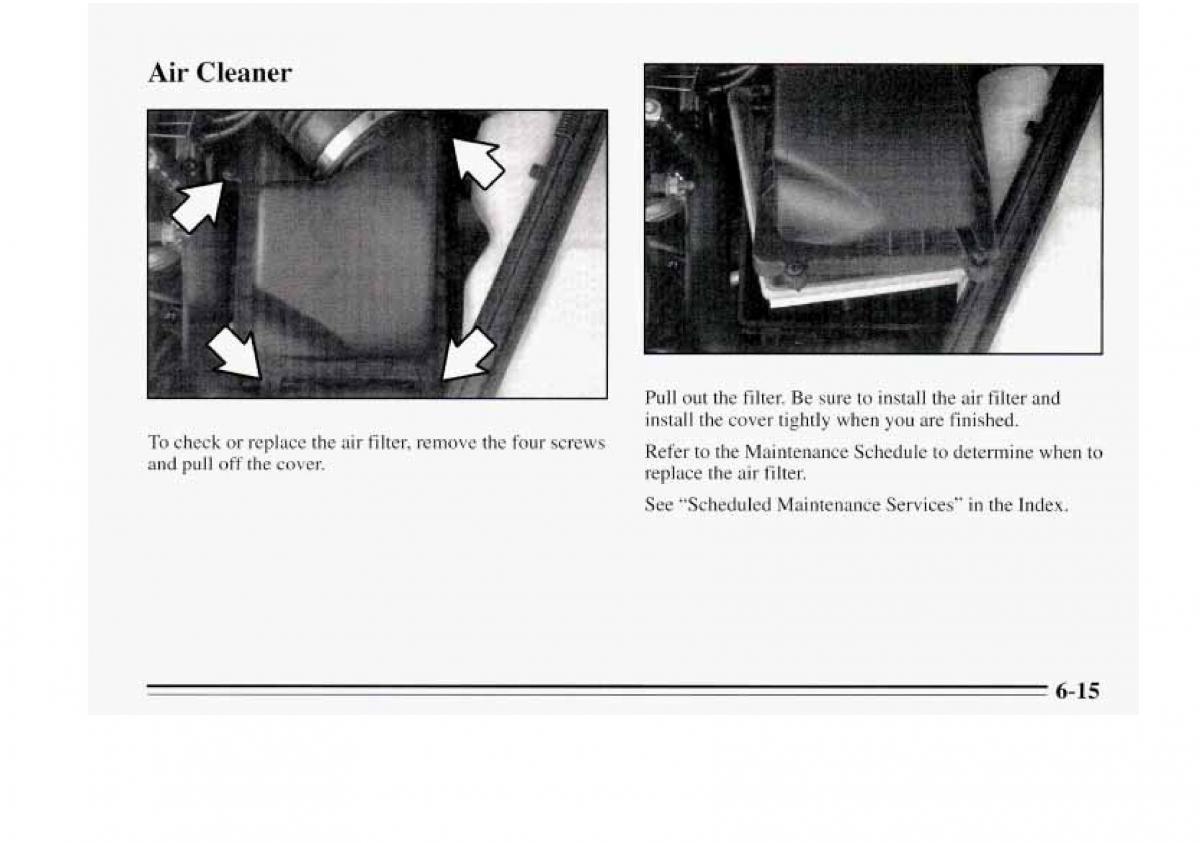 Chevrolet Monte Carlo V 5 owners manual / page 209