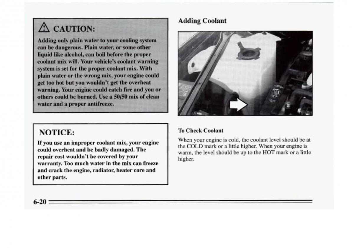 Chevrolet Monte Carlo V 5 owners manual / page 214