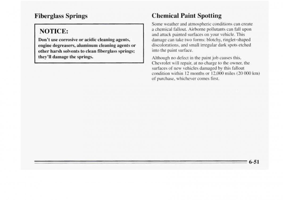 Chevrolet Monte Carlo V 5 owners manual / page 245