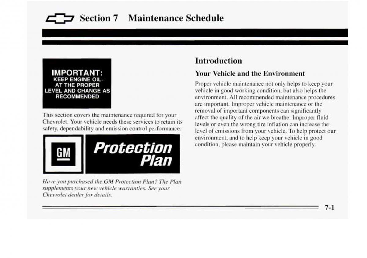 Chevrolet Monte Carlo V 5 owners manual / page 259