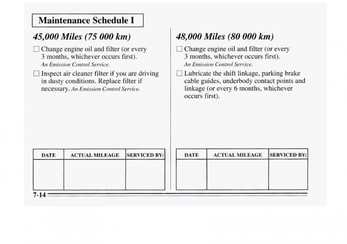 Chevrolet Monte Carlo V 5 owners manual / page 272