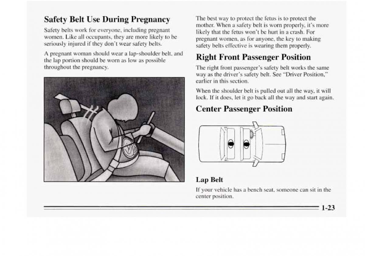 Chevrolet Monte Carlo V 5 owners manual / page 33