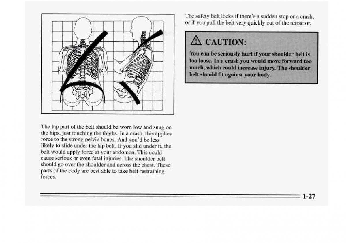 Chevrolet Monte Carlo V 5 owners manual / page 37