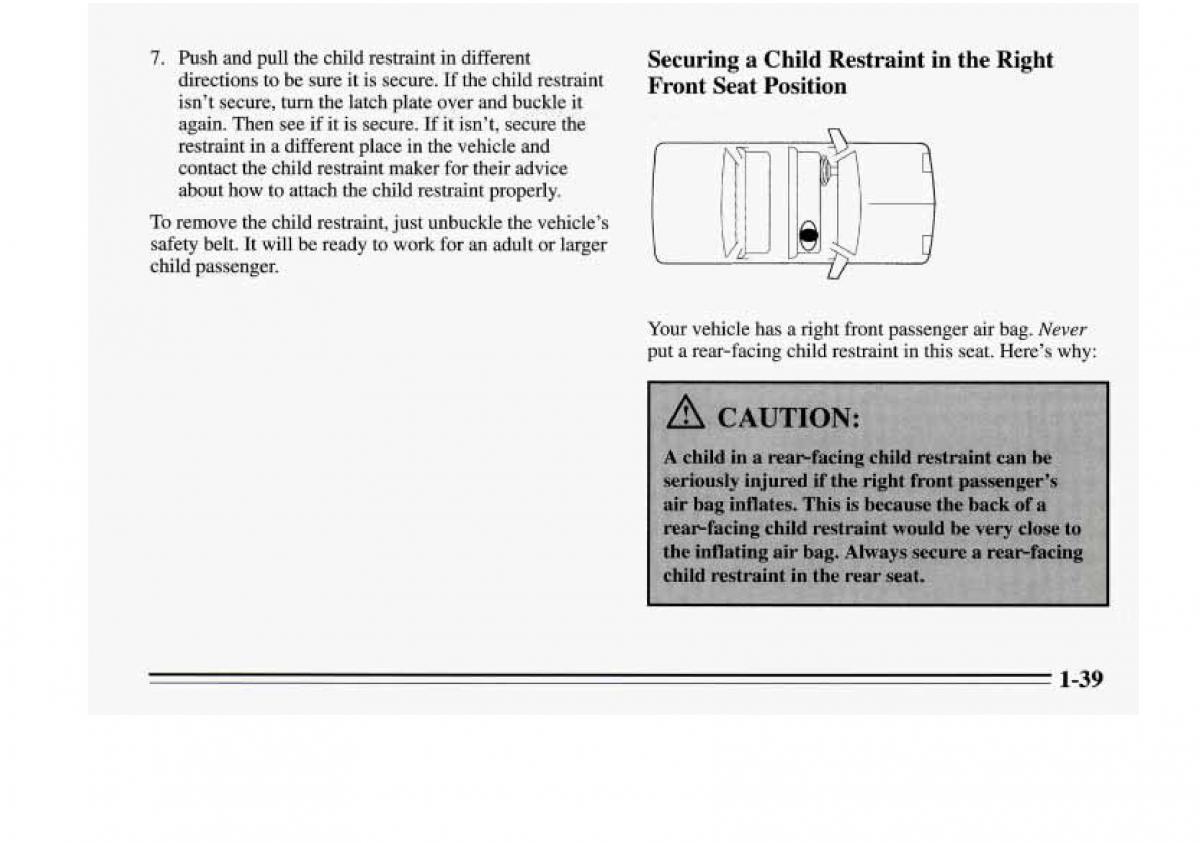 Chevrolet Monte Carlo V 5 owners manual / page 49