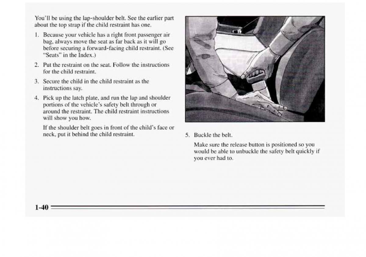 Chevrolet Monte Carlo V 5 owners manual / page 50