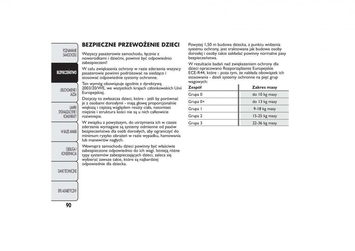 manual  Fiat 500 instrukcja / page 93