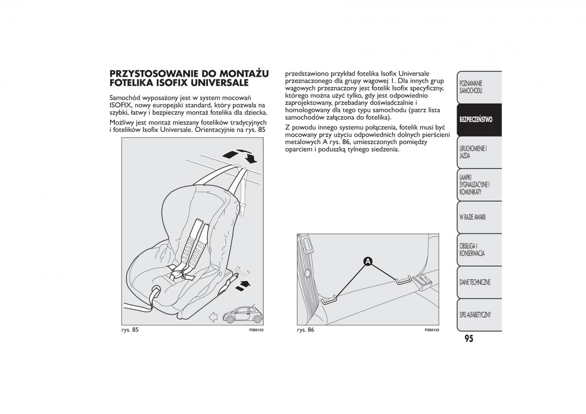 Fiat 500 instrukcja obslugi / page 98