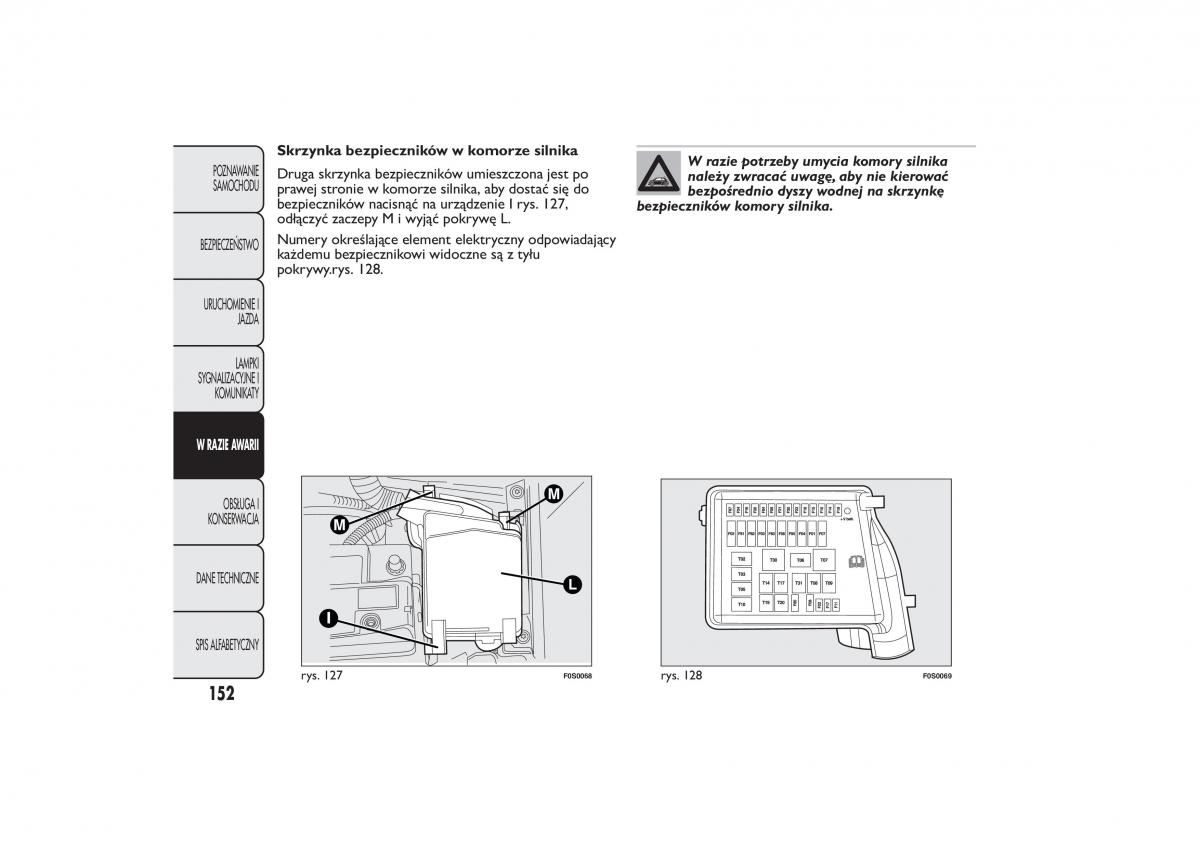 Fiat 500 instrukcja obslugi / page 155