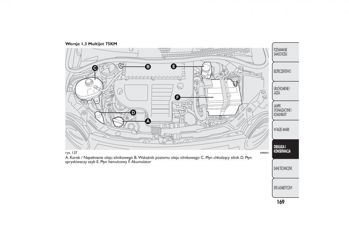 Fiat 500 instrukcja obslugi / page 172