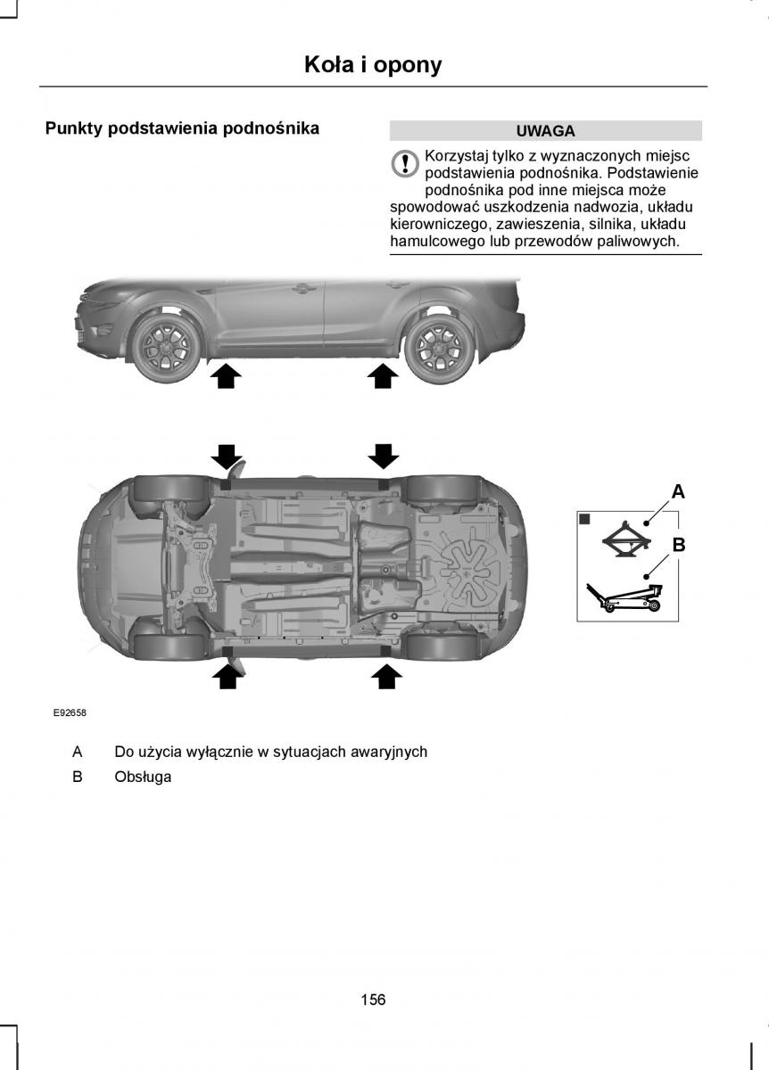 Ford Kuga I 1 instrukcja obslugi / page 158