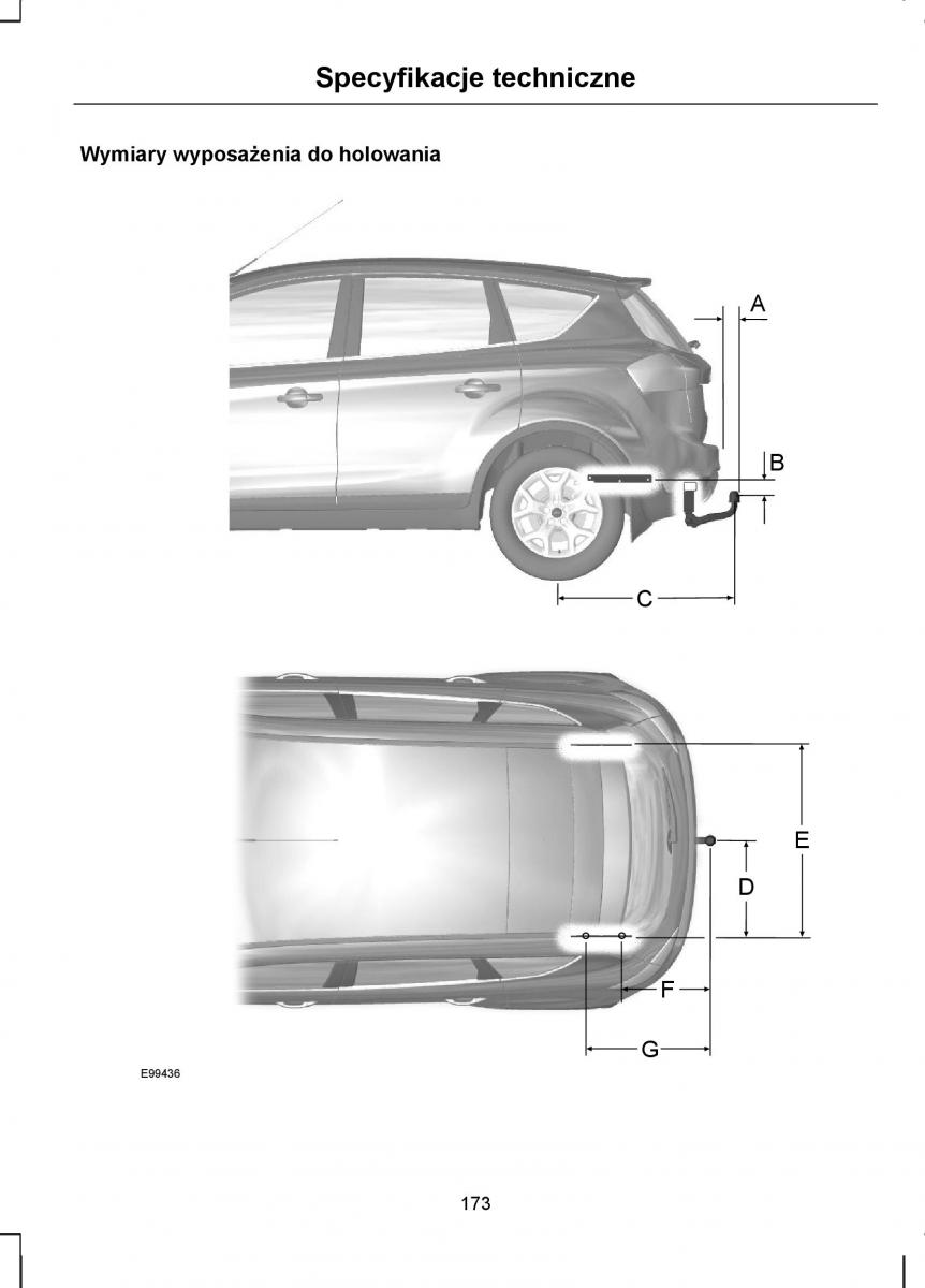 Ford Kuga I 1 instrukcja obslugi / page 175