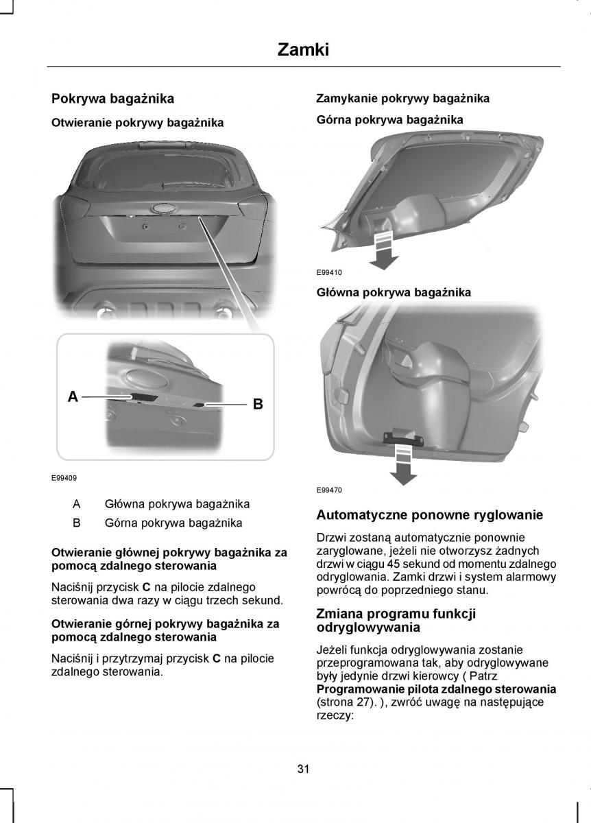Ford Kuga I 1 instrukcja obslugi / page 33