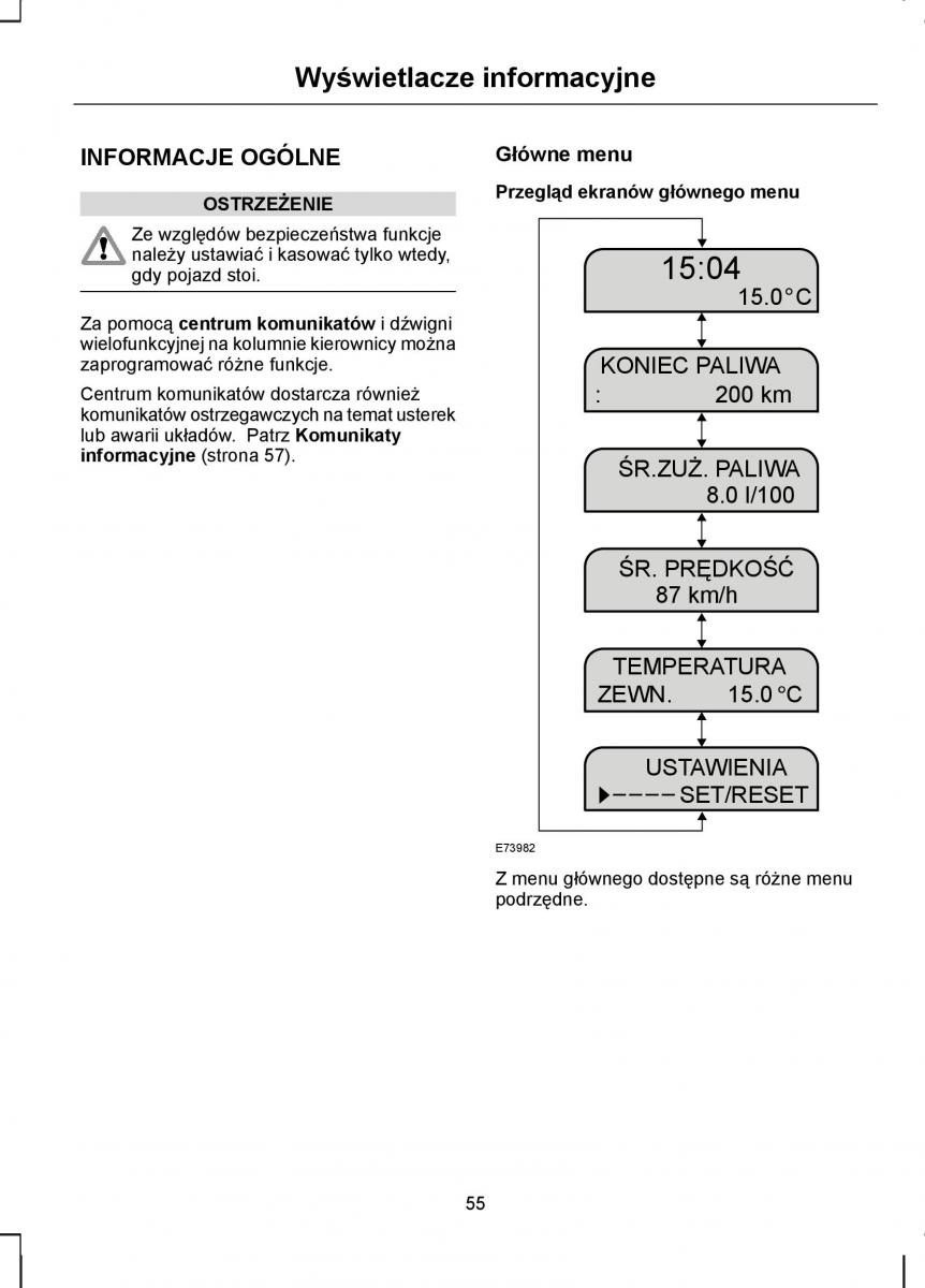 manual  Ford Transit VII 7 instrukcja / page 57