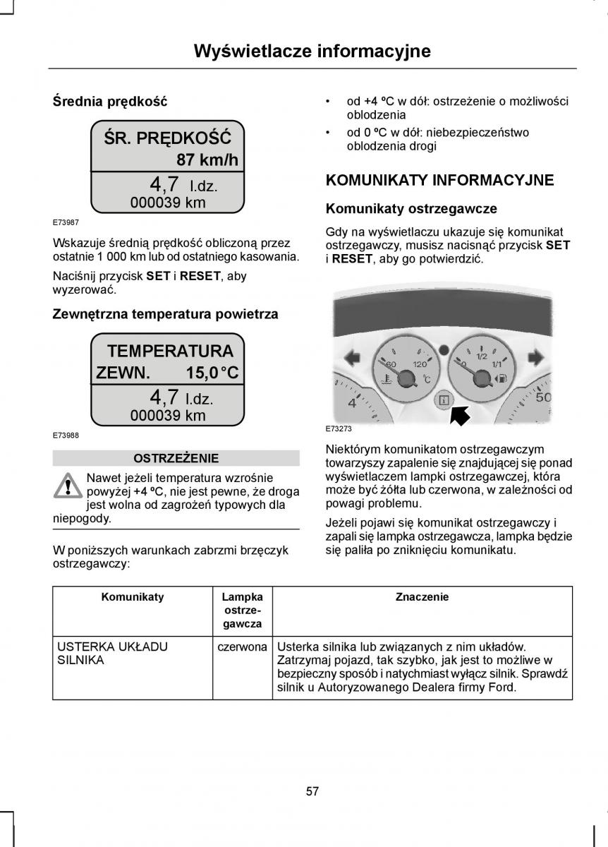 manual  Ford Transit VII 7 instrukcja / page 59