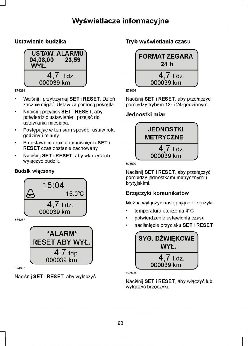 manual  Ford Transit VII 7 instrukcja / page 62