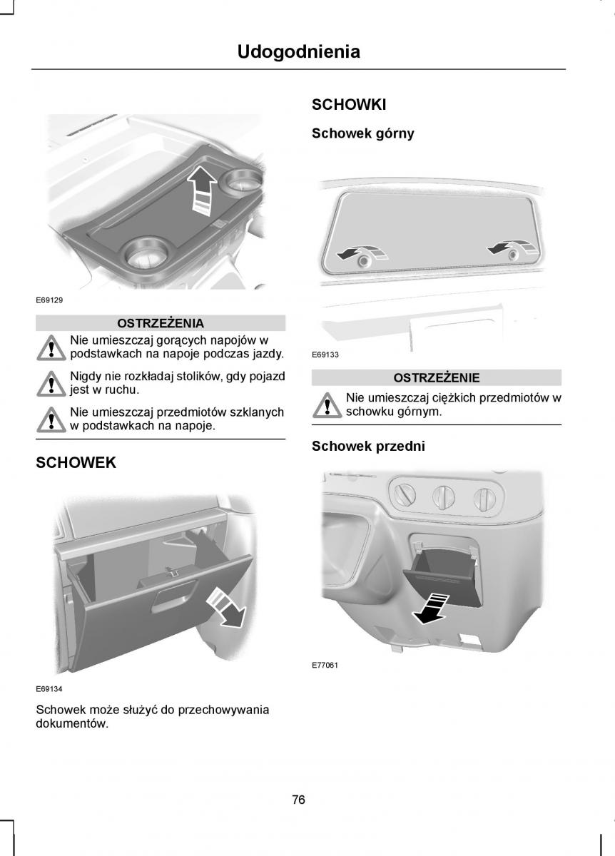 manual  Ford Transit VII 7 instrukcja / page 78