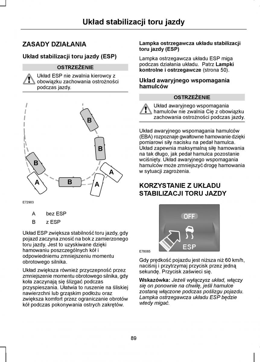 manual  Ford Transit VII 7 instrukcja / page 91