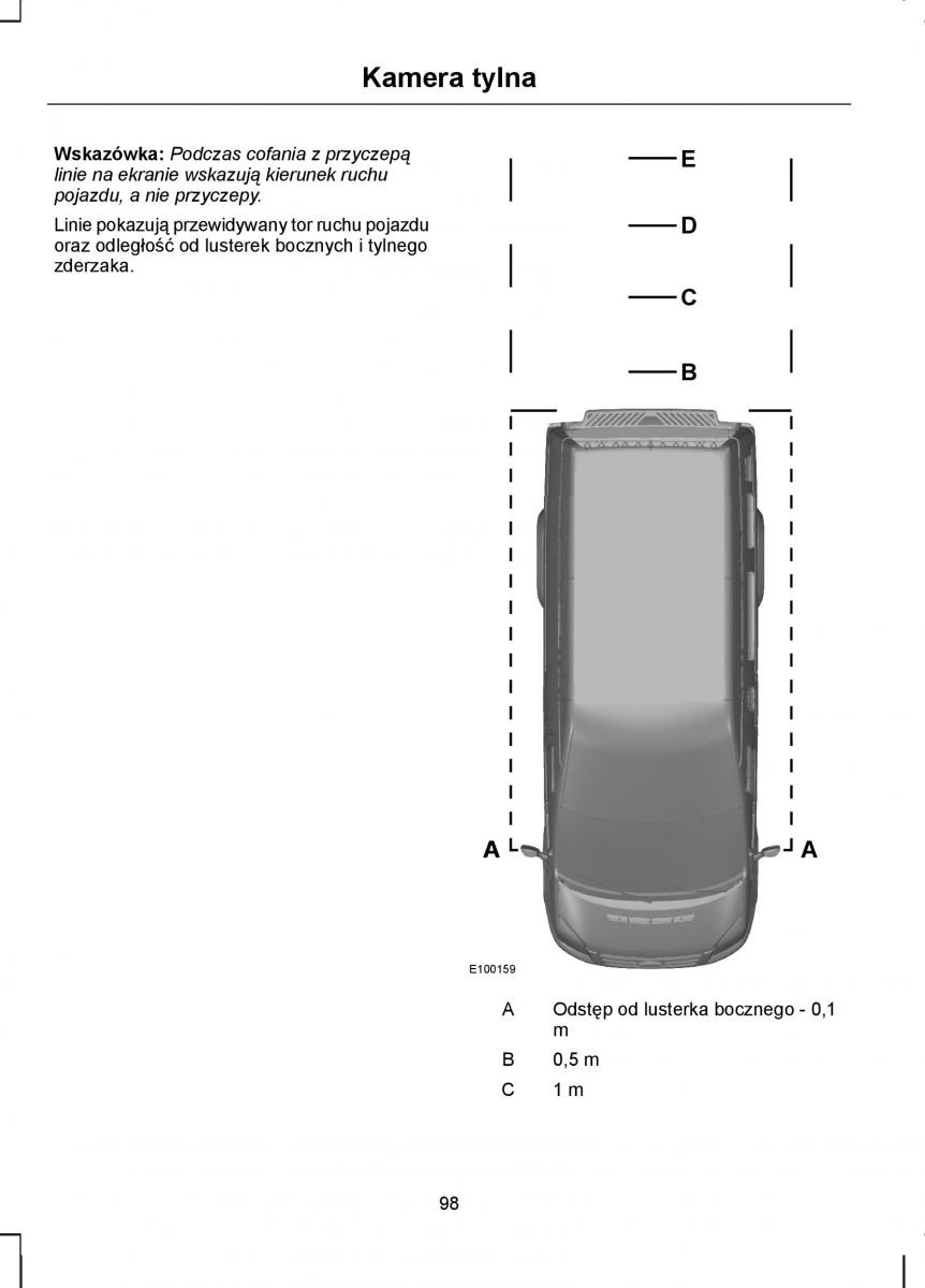 manual  Ford Transit VII 7 instrukcja / page 100