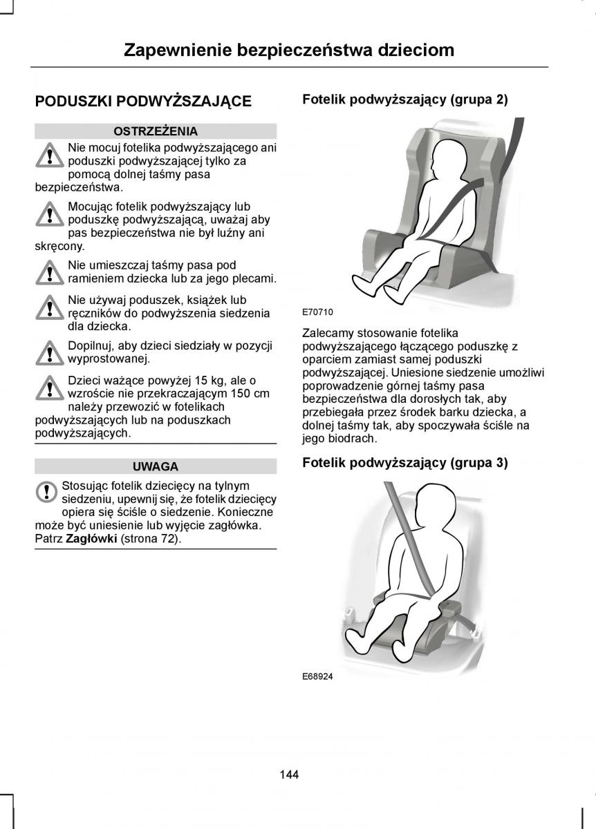 manual  Ford Transit VII 7 instrukcja / page 146