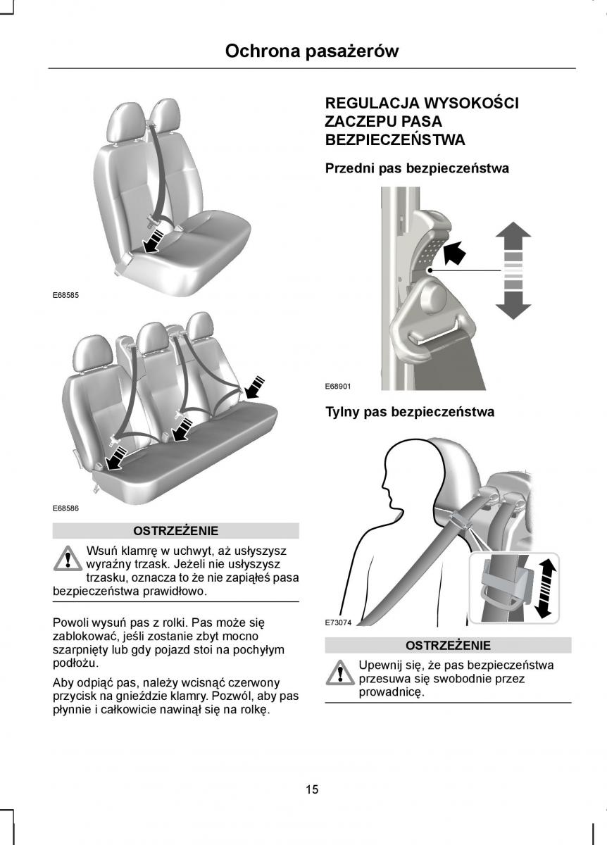 manual  Ford Transit VII 7 instrukcja / page 17