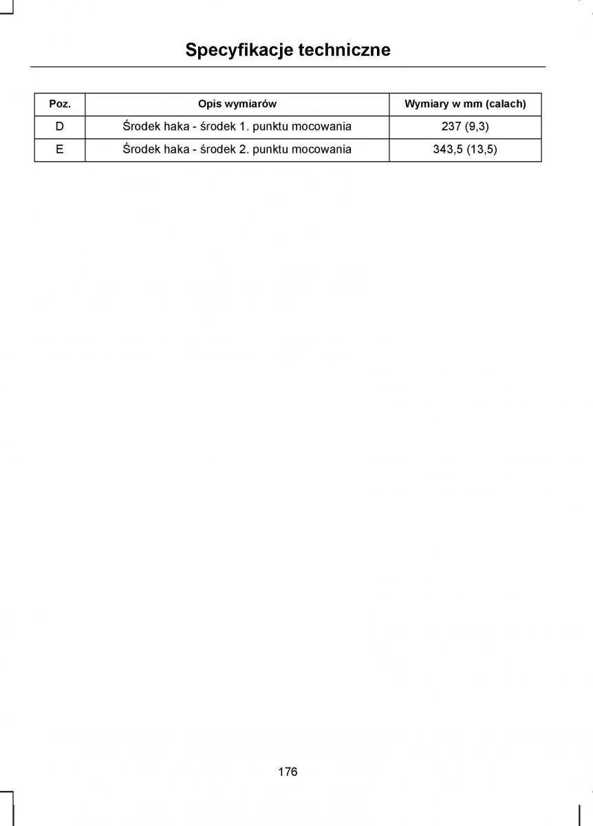 manual  Ford Transit VII 7 instrukcja / page 178