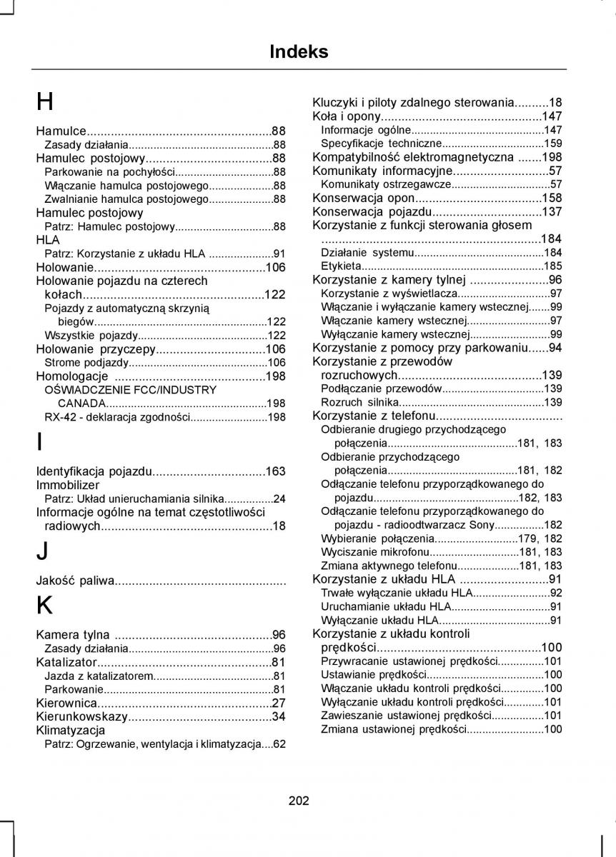 manual  Ford Transit VII 7 instrukcja / page 204