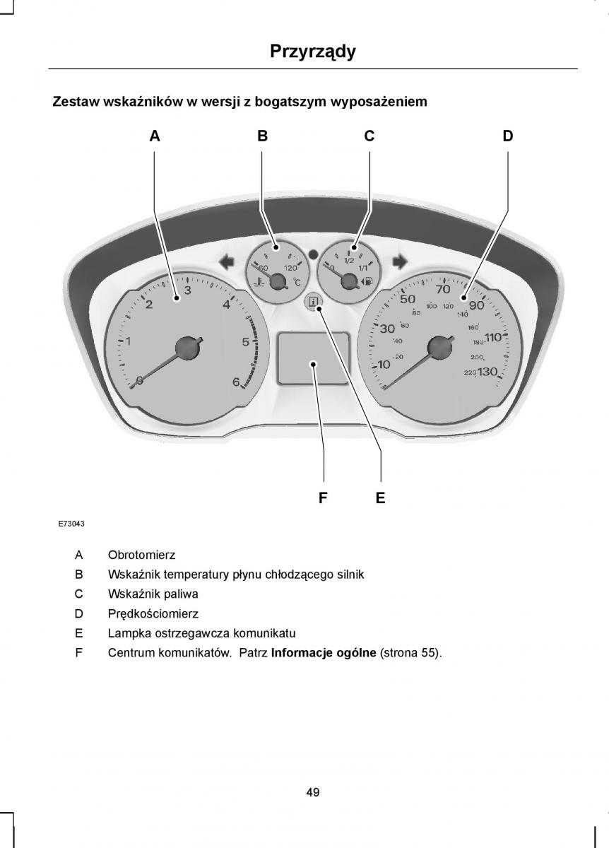 manual  Ford Transit VII 7 instrukcja / page 51