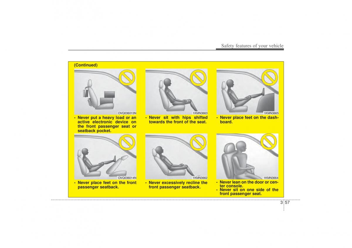 Kia Sorento II 2 owners manual / page 71