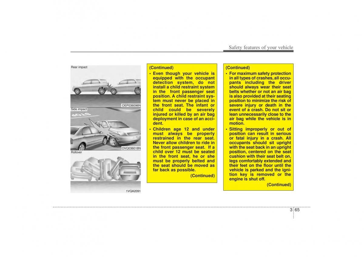 Kia Sorento II 2 owners manual / page 79