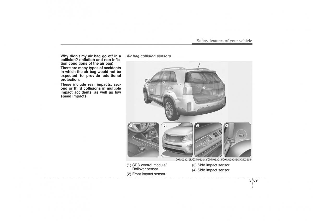 Kia Sorento II 2 owners manual / page 83