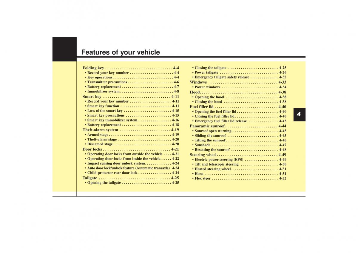 Kia Sorento II 2 owners manual / page 92