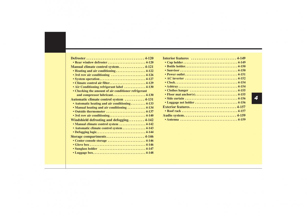 Kia Sorento II 2 owners manual / page 94