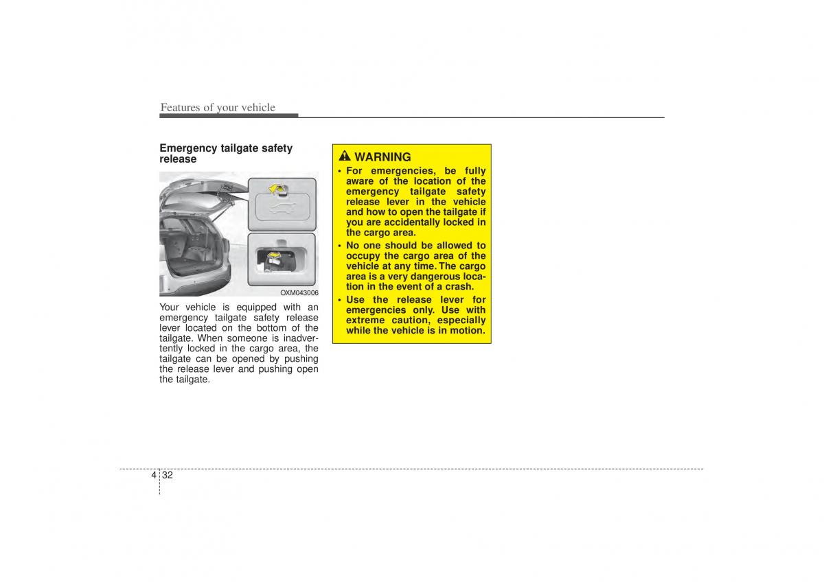 Kia Sorento II 2 owners manual / page 123