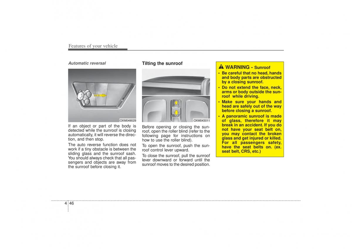 Kia Sorento II 2 owners manual / page 137