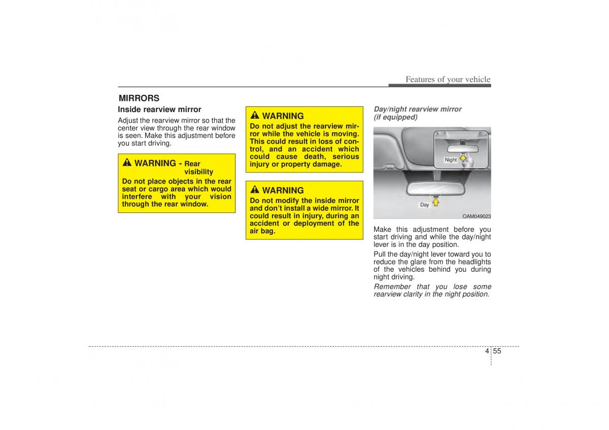 Kia Sorento II 2 owners manual / page 146