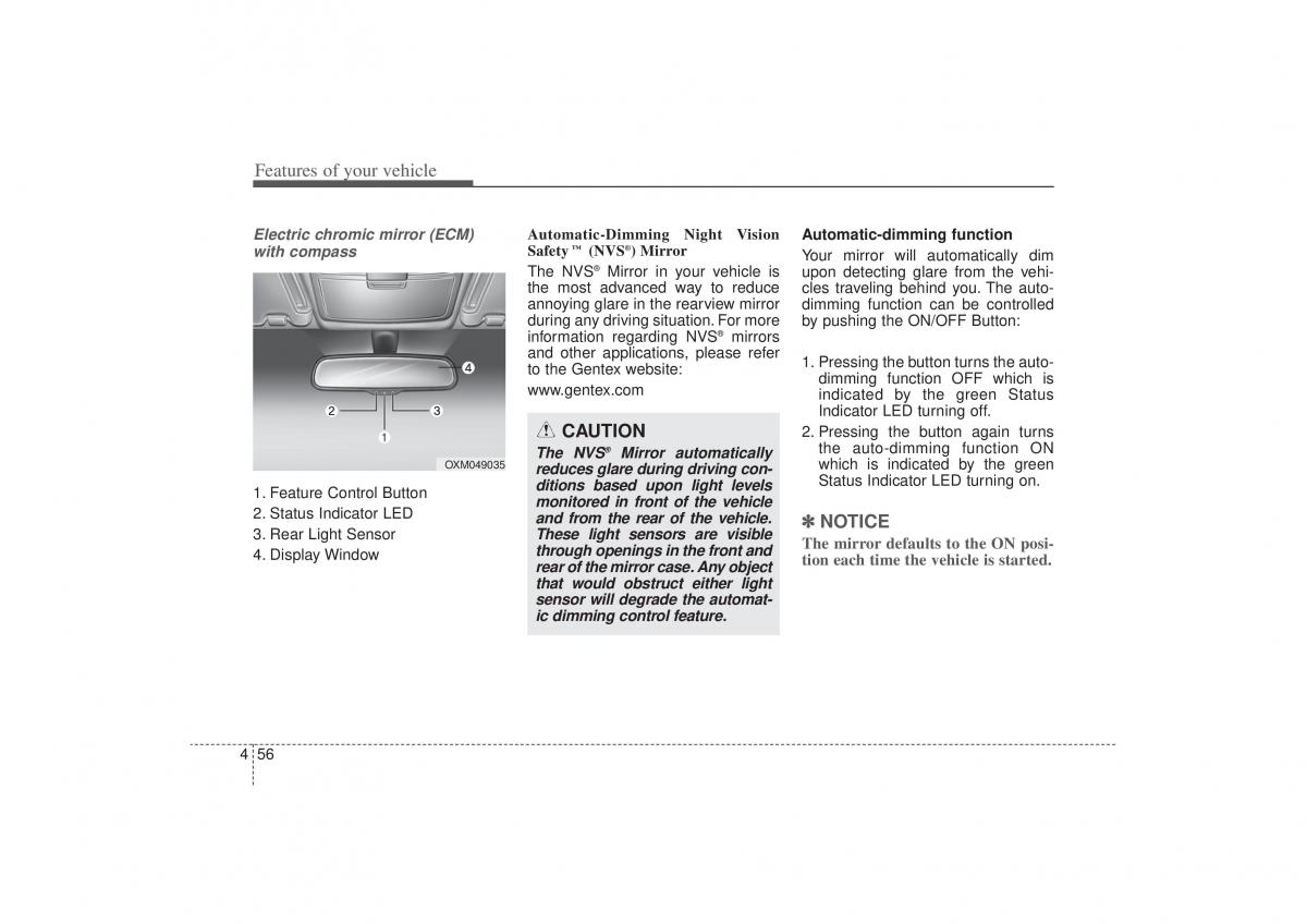 Kia Sorento II 2 owners manual / page 147