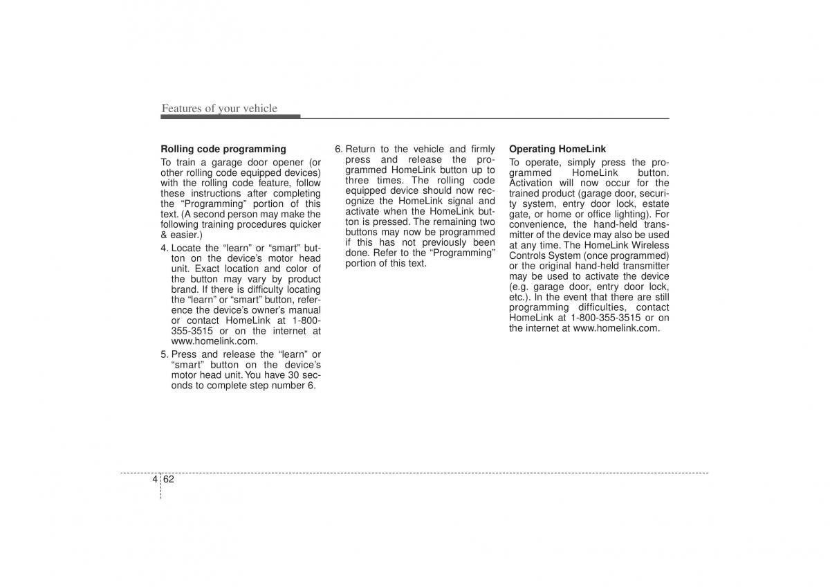 Kia Sorento II 2 owners manual / page 153