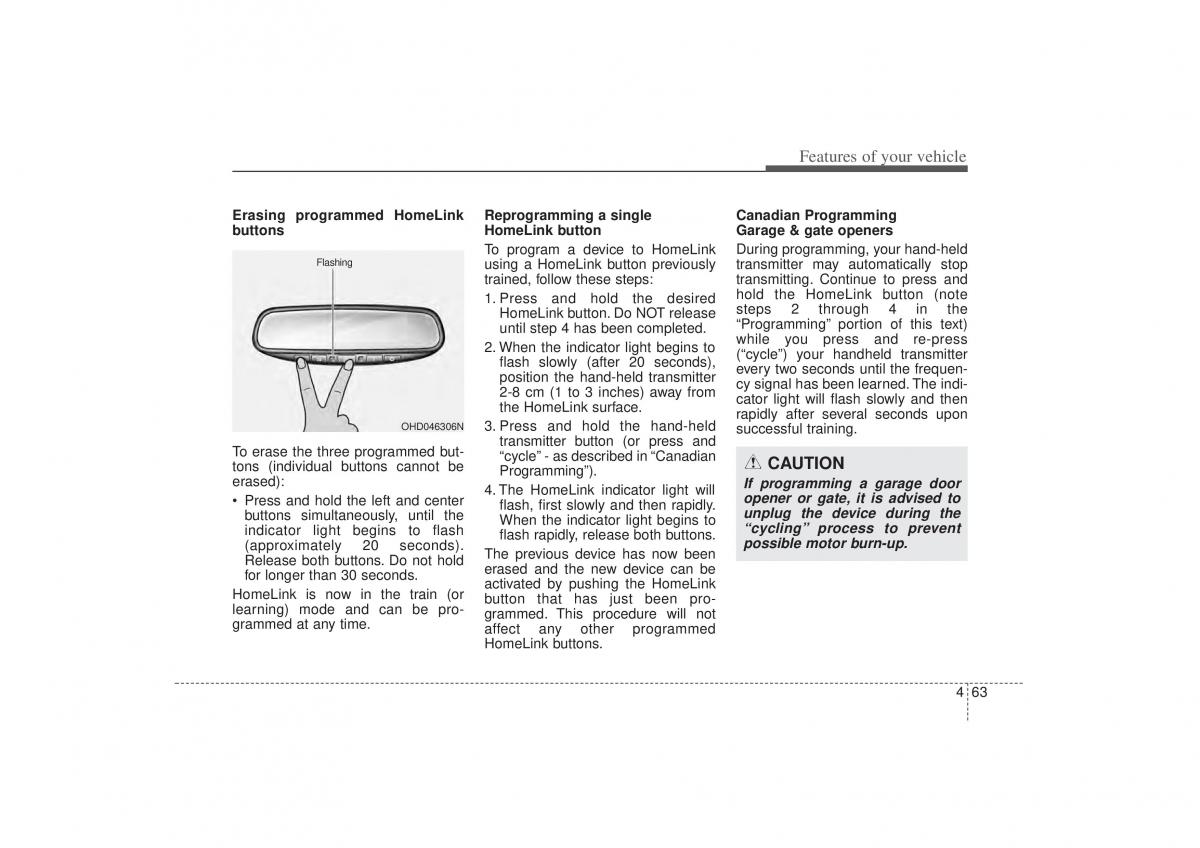 Kia Sorento II 2 owners manual / page 154