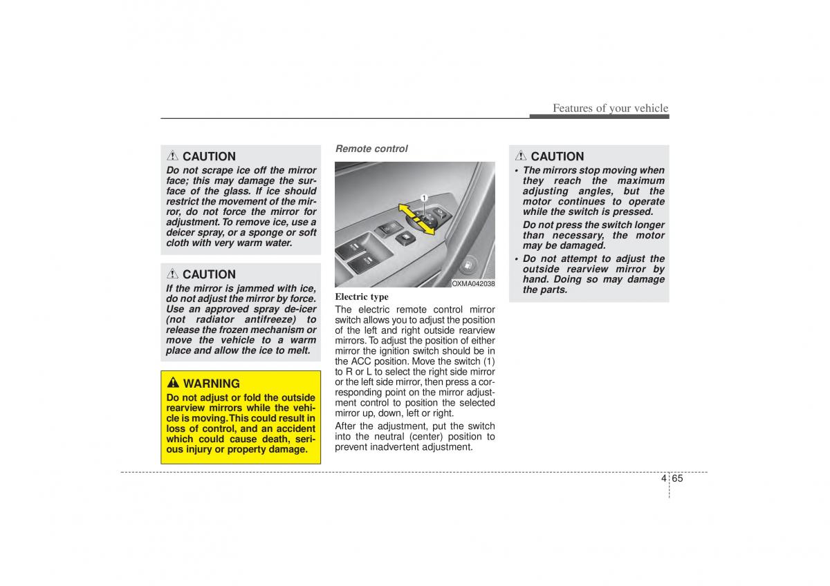 Kia Sorento II 2 owners manual / page 156